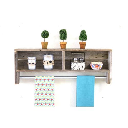  Doug and Cristy Designs NATURAL 30 TOWEL RACK