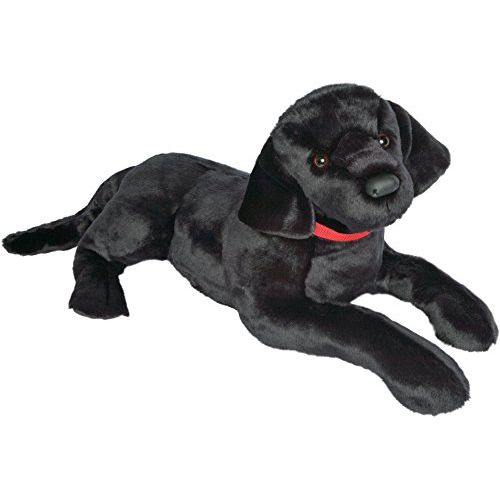  Douglas Dickens Black Lab Large Dog Plush Stuffed Animal