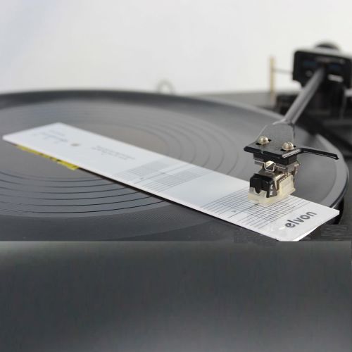  Visit the Douk Audio Store Nobsound Acrylic Cartridge Alignment Baerwald Protractor Phonograph Cartridge Stylus Alignment Tool Record LP Vinyl with Magnifier