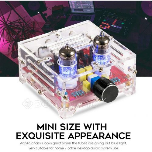  [아마존베스트]Douk Audio HiFi Vacuum Tube Preamp Stereo Mini Class A Audio Preamplifier for Power Amp