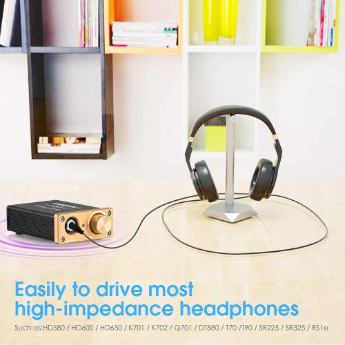 [아마존베스트]Douk Audio U3 Mini Class A Headphone Amplifier HiFi Desktop Home Stereo Amp DC5V