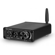 [아마존베스트]Douk Audio Nobsound G3 2 Channel Bluetooth 5.0 Power Amplifier 100W Class D Hi-Fi Stereo Audio Mini Amp Wireless Receiver Home Theater Treble Bass Control (Black)