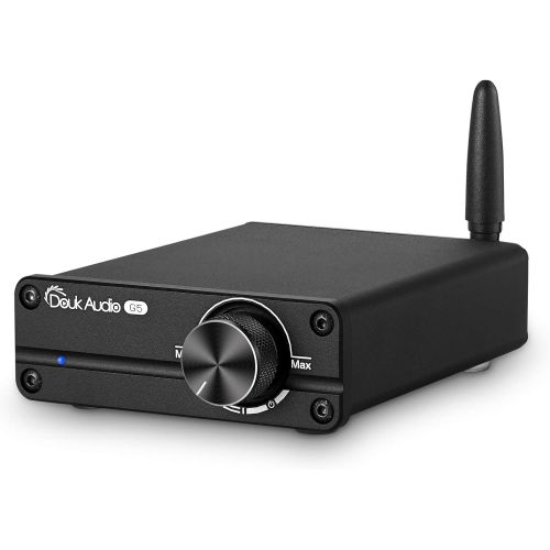  [아마존베스트]Douk Audio G5 100W Bluetooth 5.0 2 Channel Amplifier Mini Digital Class D Stereo Audio Power Amp Wireless Receiver (Black)