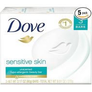 Dove Beauty Bar Sensitive Skin 3.17 oz, 3 Bar (Pack of 5)