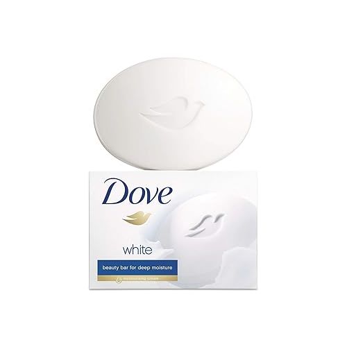  Dove 61073EA White Beauty Bar, Light Scent, 2.6 oz (UNI61073EA)