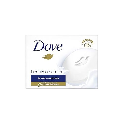  Dove White Moisturizing Cream Beauty Bar, 3.5 Ounce