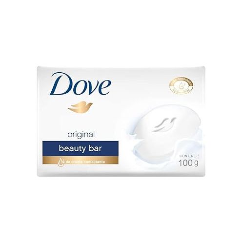  Dove, Original Beauty Cream Bar White Soap - 100 G / 3.5 Oz