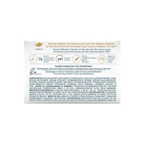  Dove, Original Beauty Cream Bar White Soap - 100 G / 3.5 Oz