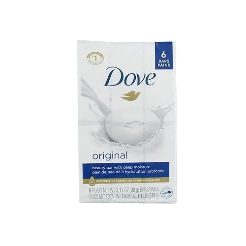  Dove Beauty Bar - White - 3.17 oz - 6 ct