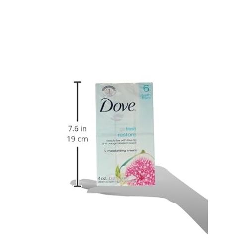  Dove go fresh Beauty Bar, Restore 4 oz, 6 Bar