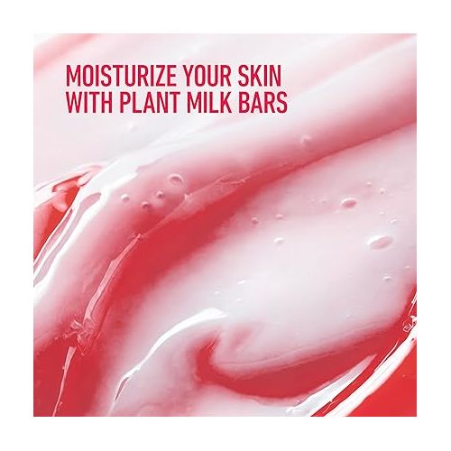  Dove Plant Milk Cleansing Bar Soap Oat Milk & Berry Brulee Moisture Marvel 4 Count for Moisturized Skin Gentle Cleanser, No Sulfate Cleansers or Parabens, 98% Biodegradable Formula 5 oz