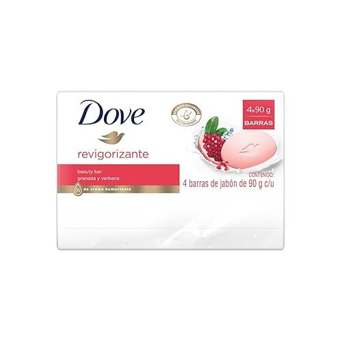  DOVE BAR SOAP - POMEGRANATE 100g / 3.5oz (Pack of 4)