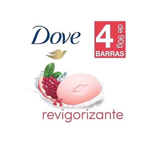  DOVE BAR SOAP - POMEGRANATE 100g / 3.5oz (Pack of 4)