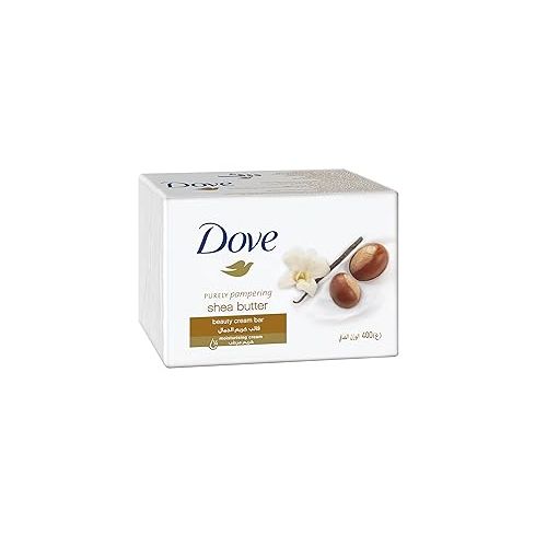  Dove Purely Pampering Shea Butter Beauty Bar, White Vanilla, 1 Count (Pack of 24)