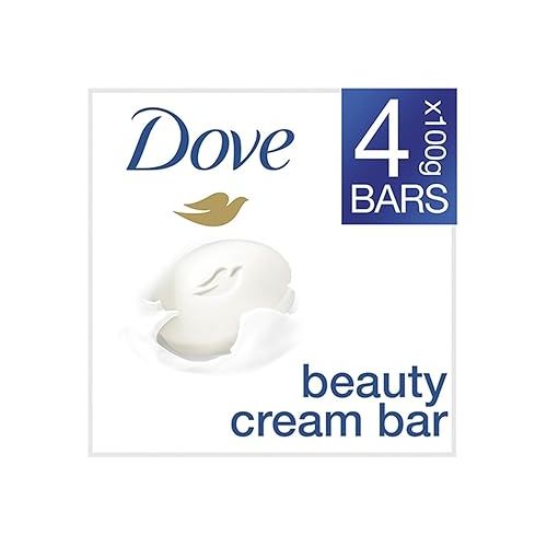  Dove Beauty Cream Bar, Unisex Soap, Multi, 4 Count
