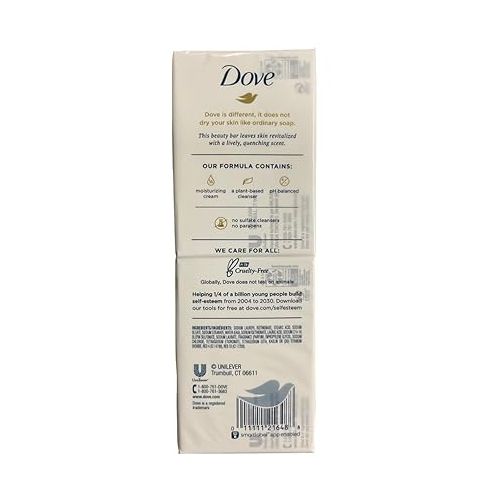  Dove Go Fresh Revive Beauty Bars, Pomegranate & Lemon Verbena, 4 oz bars, (Pack of 1 Bar)