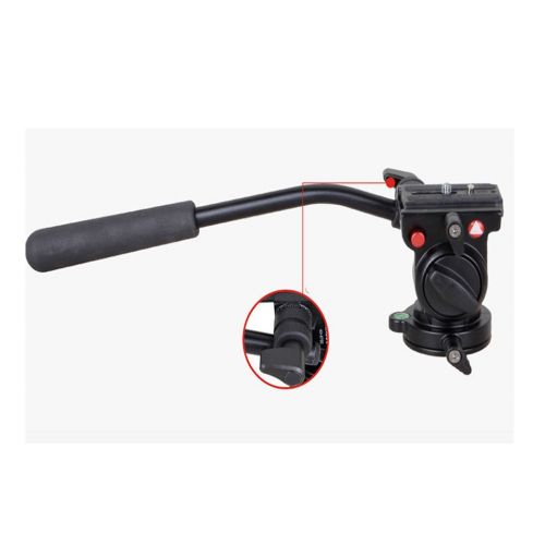  Dovewill Kingjoy MP3008 4 Section Camera Monopod w Fluid Drag Tripod Head Aluminum