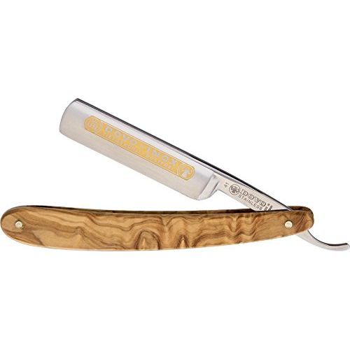  Dovo DOVO Inox Straight Razor with Olive Wood Handle 58 Inch, 10 g.