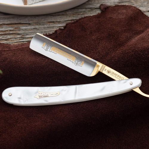  Dovo DOVO Knives 985810 - Straight Razor MOP - 6 14 Closed Straight Razor