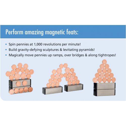  [아마존베스트]Dowling Magnets Magic Penny Magnet Kit