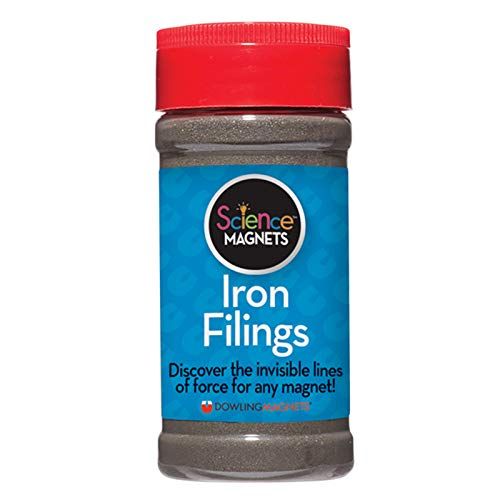  Dowling Magnets DO-731019BN Iron Filings, 12 oz. Jars, Pack of 6