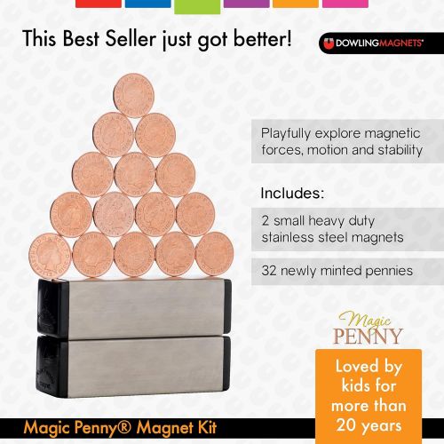  Dowling Magnets Magnetic Penny Game, Building Kids Toys