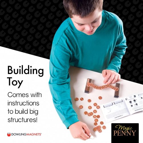  [아마존베스트]Dowling Magnets Magnetic Penny Game, Building Kids Toys