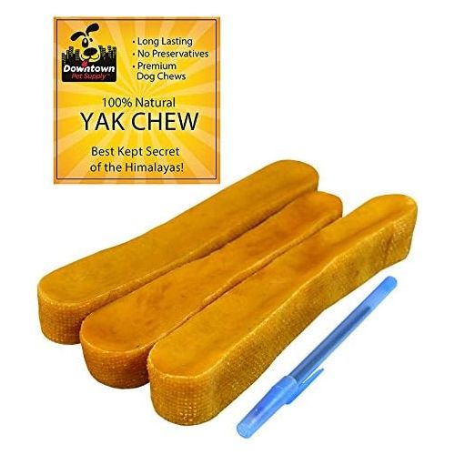  [아마존 핫딜]  [아마존핫딜]Downtown Pet Supply Himalayan Yak Dog Chew, 100% Natural Dog Chews for Small, Medium, and Large Dogs: Mixed Packs, Variety of Sizes