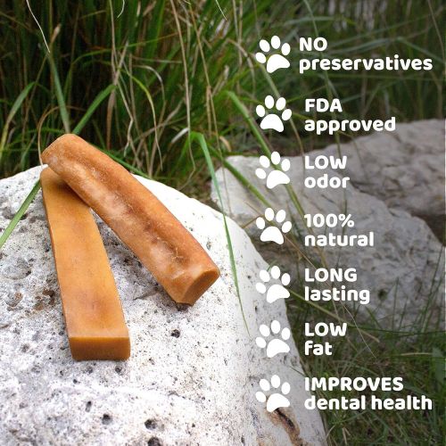  [아마존 핫딜]  [아마존핫딜]Downtown Pet Supply Himalayan Yak Dog Chew, 100% Natural Dog Chews for Small, Medium, and Large Dogs: Mixed Packs, Variety of Sizes