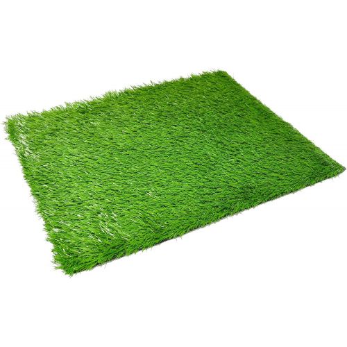  [아마존 핫딜] [아마존핫딜]Downtown Pet Supply Dog Pee Potty Pad, Bathroom Tinkle Artificial Grass Turf, Portable Potty Trainer