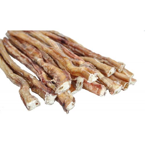  [아마존핫딜][아마존 핫딜] Downtown Pet Supply 6 and 12 inch American Bully Sticks for Dogs Made in USA - Odorless Dog Dental Chew Treats, High in Protein, Great Alternative to Rawhides