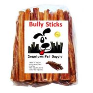Downtown Pet Supply 6 Bully Sticks - Free Range Standard Regular Thick Select 6 inch Dog Dental Chew Treats, USDA/FDA Approved