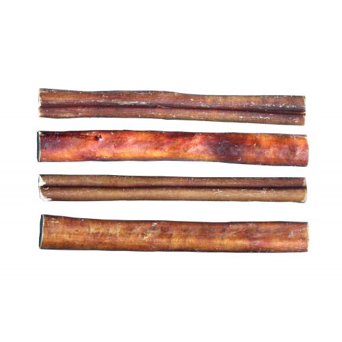  Downtown Pet Supply 6 Bully Sticks - Free Range Standard Regular Thick Select 6 inch Dog Dental Chew Treats, USDA/FDA Approved