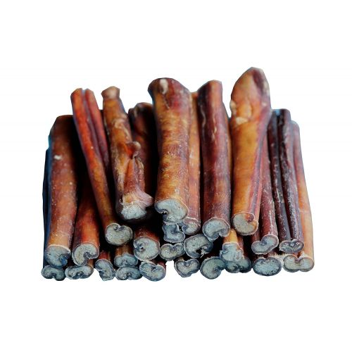  Downtown Pet Supply 6 Bully Sticks - Free Range Standard Regular Thick Select 6 inch Dog Dental Chew Treats, USDA/FDA Approved