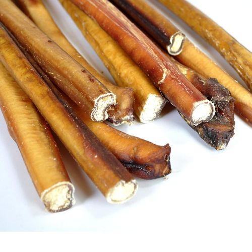  Downtown Pet Supply 6 & 12 inch Premium All Natural Beef Bully Sticks, Jumbo Extra Thick Dog Dental Chew Treats - Grain Free, High in Protein, Low in Fat