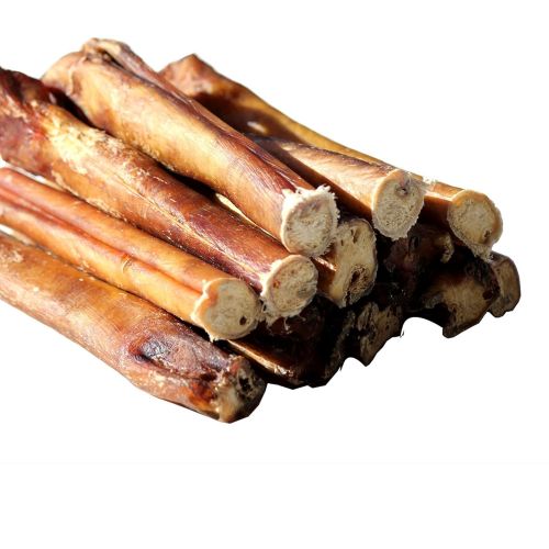  Downtown Pet Supply 6 & 12 inch Premium All Natural Beef Bully Sticks, Jumbo Extra Thick Dog Dental Chew Treats - Grain Free, High in Protein, Low in Fat