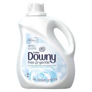 Ultra Downy Free & Gentle Liquid Fabric Conditioner (Fabric Softener) (Pack of 10)