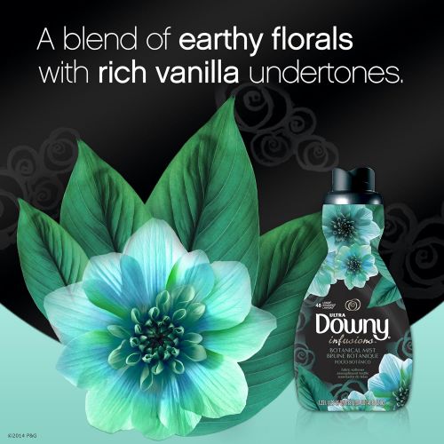  Downy Infusions Botanical Mist Liquid Fabric Conditioner (Fabric Softener), 41 Fl Oz Single Bottle