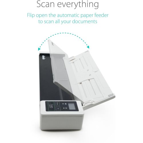  [아마존베스트]Doxie Q - Wireless Rechargeable Document Scanner with Automatic Document Feeder (ADF)