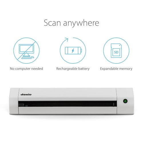  Doxie Go SE Wi-Fi - The Smarter Wi-Fi Scanner with Rechargeable Battery & Amazing Software