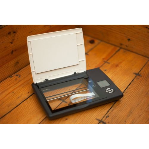  Doxie Flip - Cordless Flatbed Photo & Notebook Scanner wRemovable Lid