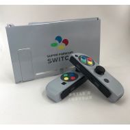 /Doylescustoms super famicom themed joycon shell and backplate kit dpad version