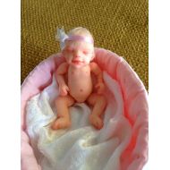 /DozDolls OOAK hand sculpted miniature mini baby girl one of a kind