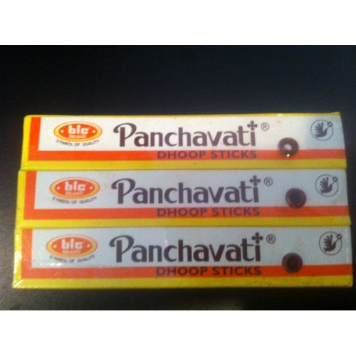  인센스스틱 Dpnamron Panchavati Dhoop Sticks - One Dozen Boxes - 5 King Size