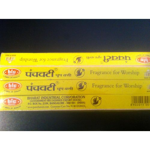  인센스스틱 Dpnamron Panchavati Dhoop Sticks - One Dozen Boxes - 5 King Size