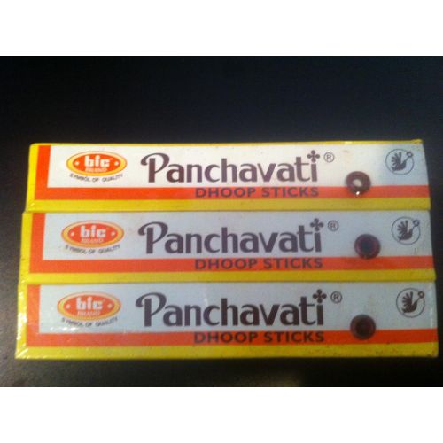  인센스스틱 Dpnamron Panchavati Dhoop Sticks - One Dozen Boxes - 5 King Size