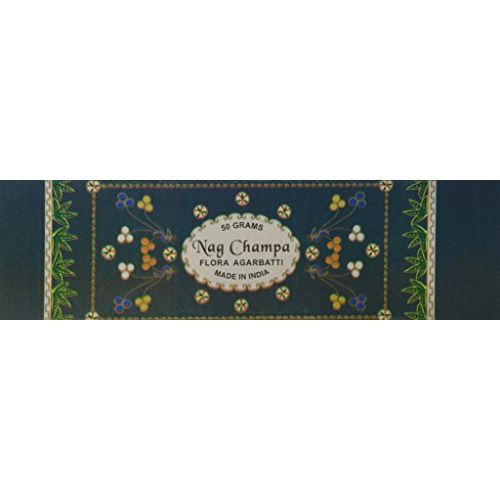  인센스스틱 Dpnamron Flora Nag Champa Incense - 50 Gram Box - From Flora Agarbatti In India