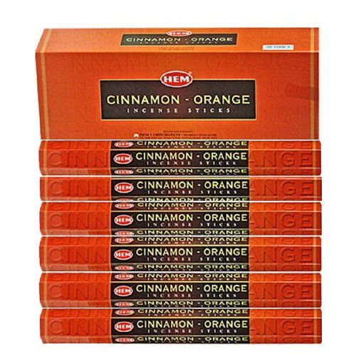  인센스스틱 Dpnamron Hem Cinnamon Orange Incense Sticks 120ct