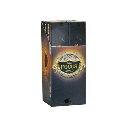  인센스스틱 Dpnamron Focus Herbal Incense Sticks - Balaji Agarbathi - Box of Twelve 15 Stick Packages