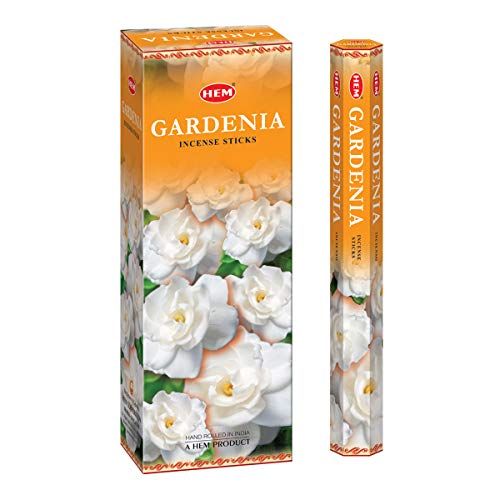  인센스스틱 Dpnamron Gardenia - Box of Six 20 Gram Tubes - HEM Incense